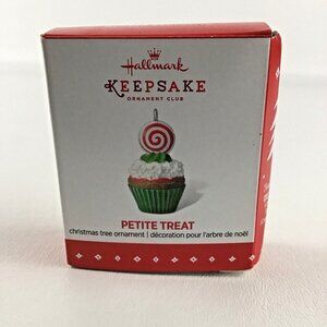 Hallmark Keepsake Christmas Tree Ornament Petite Treat Miniature New 2015